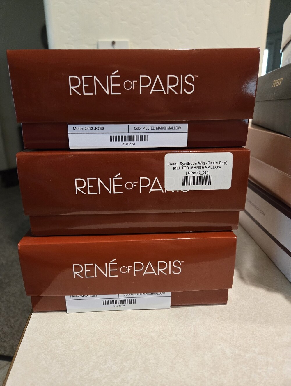 RENE OF PARIS. JOSS. MELTED MARSHMALLOW. NWT. - Picture 12 of 13